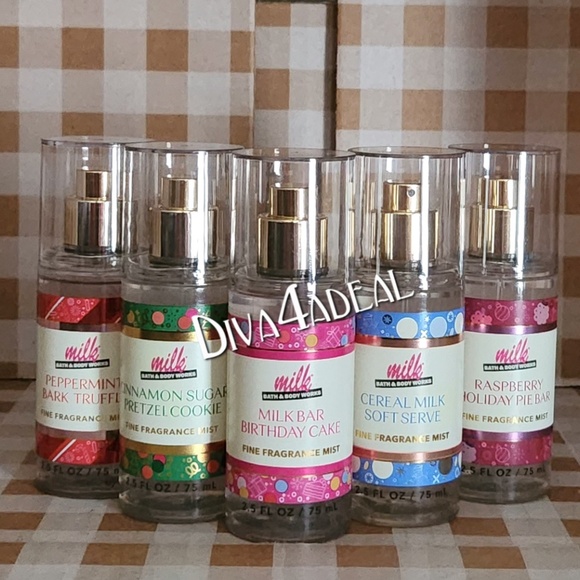 Bath & Body Works Other - Bath & Body Works X MILK BAR 5PC Collection Set Bundle